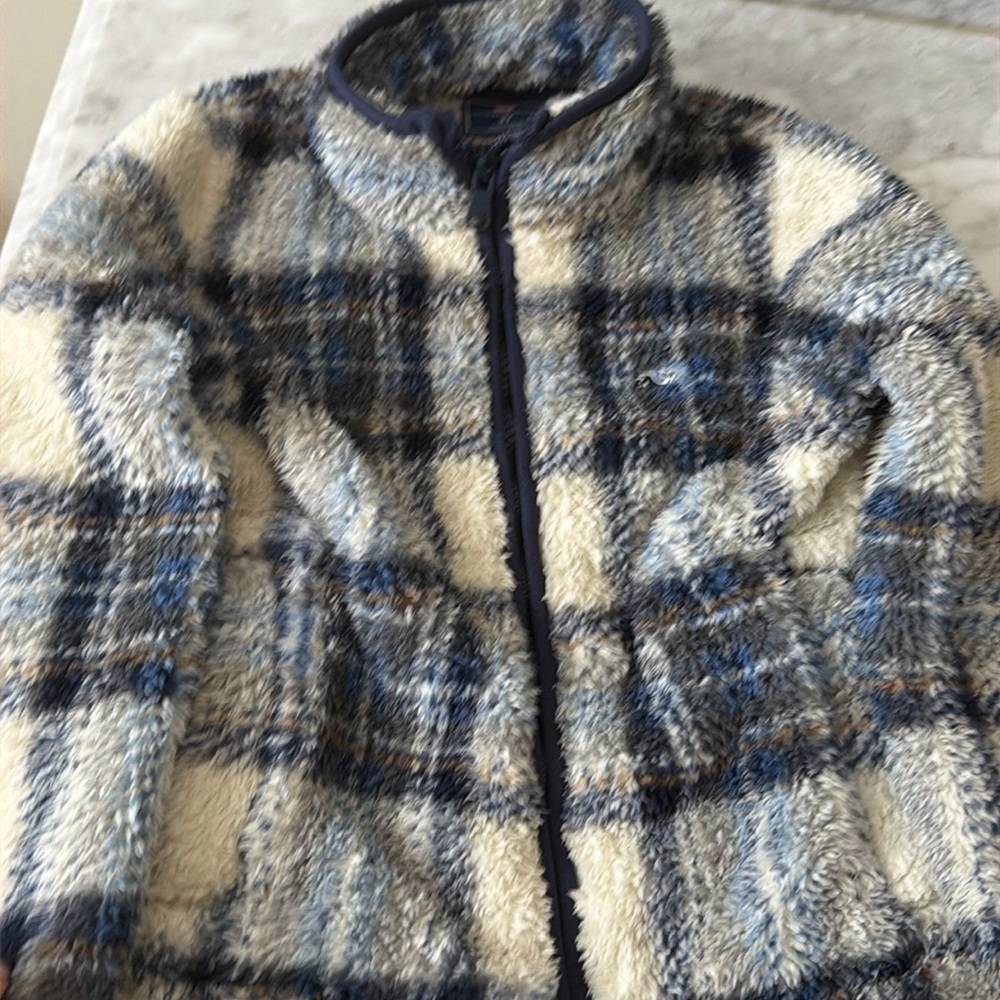 Vineyard Vines plaid coat